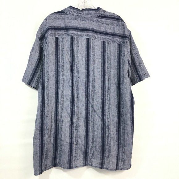 Goodfellow And Co Mens Linen Blend Button Down Northrop Shirt - Picture 5 of 6